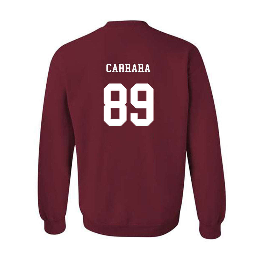 UMass - NCAA Football : Joe Carrara - Classic Fashion Shersey Crewneck Sweatshirt