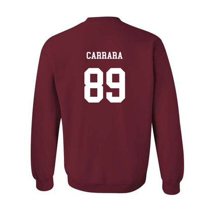 UMass - NCAA Football : Joe Carrara - Classic Fashion Shersey Crewneck Sweatshirt