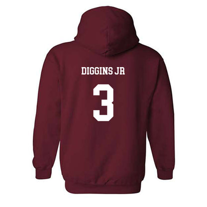 UMass - NCAA Men's Basketball : Rahsool Diggins Jr - Classic Fashion Shersey Hooded Sweatshirt