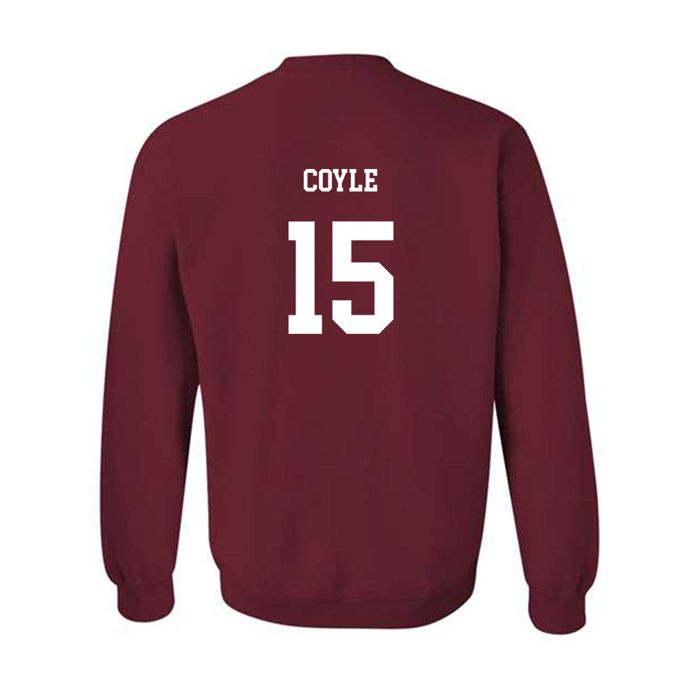 UMass - NCAA Men's Lacrosse : Brendan Coyle - Classic Fashion Shersey Crewneck Sweatshirt-1