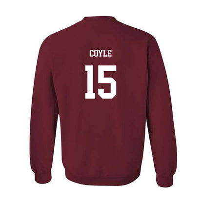 UMass - NCAA Men's Lacrosse : Brendan Coyle - Classic Fashion Shersey Crewneck Sweatshirt-1