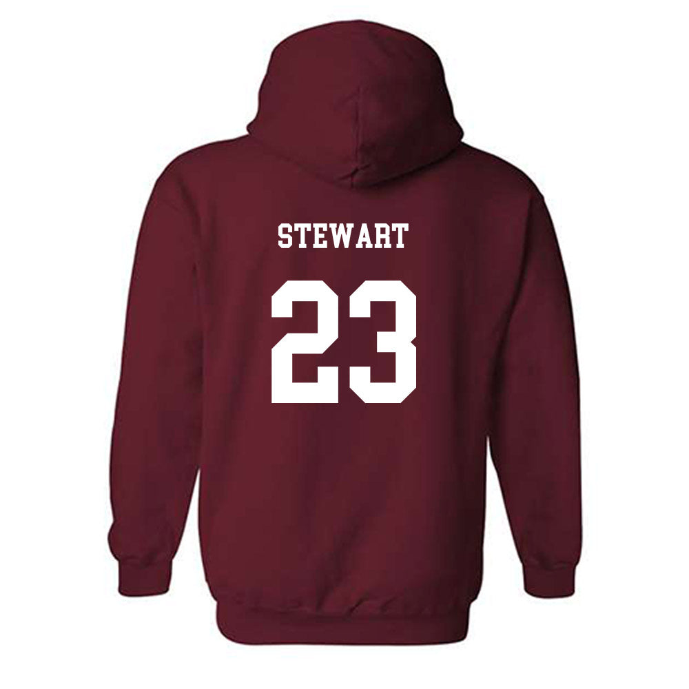 UMass - NCAA Football : Jalen Stewart - Classic Fashion Shersey Hooded Sweatshirt