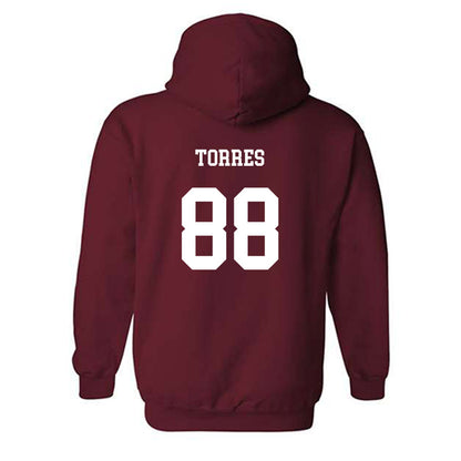 UMass - NCAA Softball : Odyssey Torres - Classic Fashion Shersey Hooded Sweatshirt