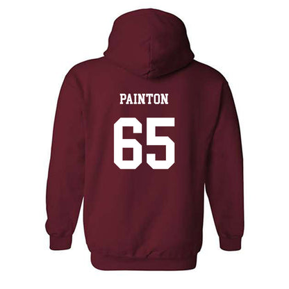 UMass - NCAA Football : Luke Painton - Classic Fashion Shersey Hooded Sweatshirt