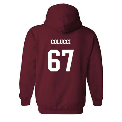 UMass - NCAA Softball : grace colucci - Classic Fashion Shersey Hooded Sweatshirt