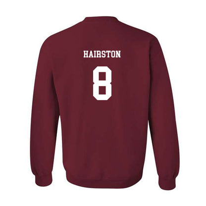 UMass - NCAA Football : AJ Hairston - Classic Fashion Shersey Crewneck Sweatshirt