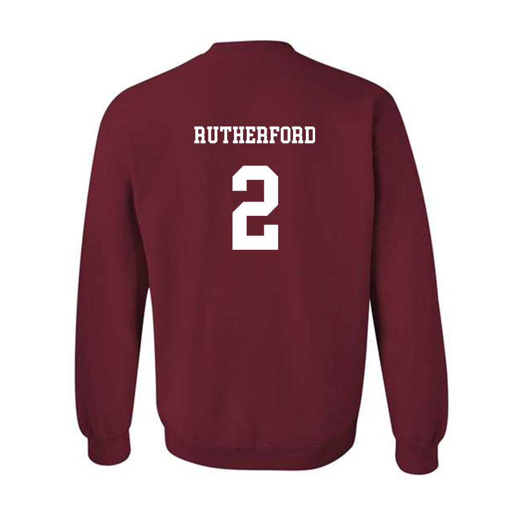 UMass - NCAA Football : Isaiah Rutherford - Classic Fashion Shersey Crewneck Sweatshirt