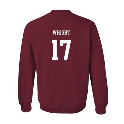 UMass - NCAA Men's Soccer : Braeden Wright - Classic Fashion Shersey Crewneck Sweatshirt-1