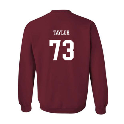 UMass - NCAA Football : Brock Taylor - Classic Fashion Shersey Crewneck Sweatshirt