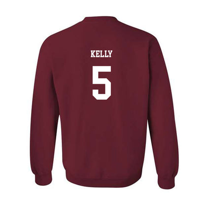 UMass - NCAA Football : Tyree Kelly - Classic Fashion Shersey Crewneck Sweatshirt-1