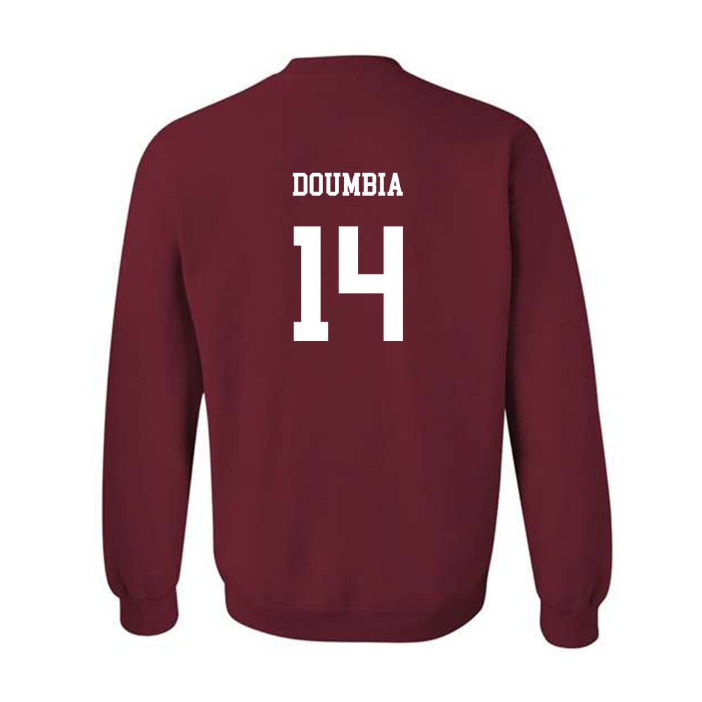 UMass - NCAA Men's Basketball : Amadou Doumbia - Classic Fashion Shersey Crewneck Sweatshirt-1