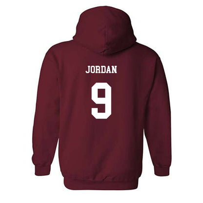 UMass - NCAA Football : Grant Jordan - Classic Fashion Shersey Hooded Sweatshirt-1