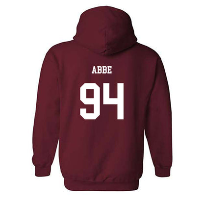 UMass - NCAA Football : Bennett Abbe - Classic Fashion Shersey Hooded Sweatshirt