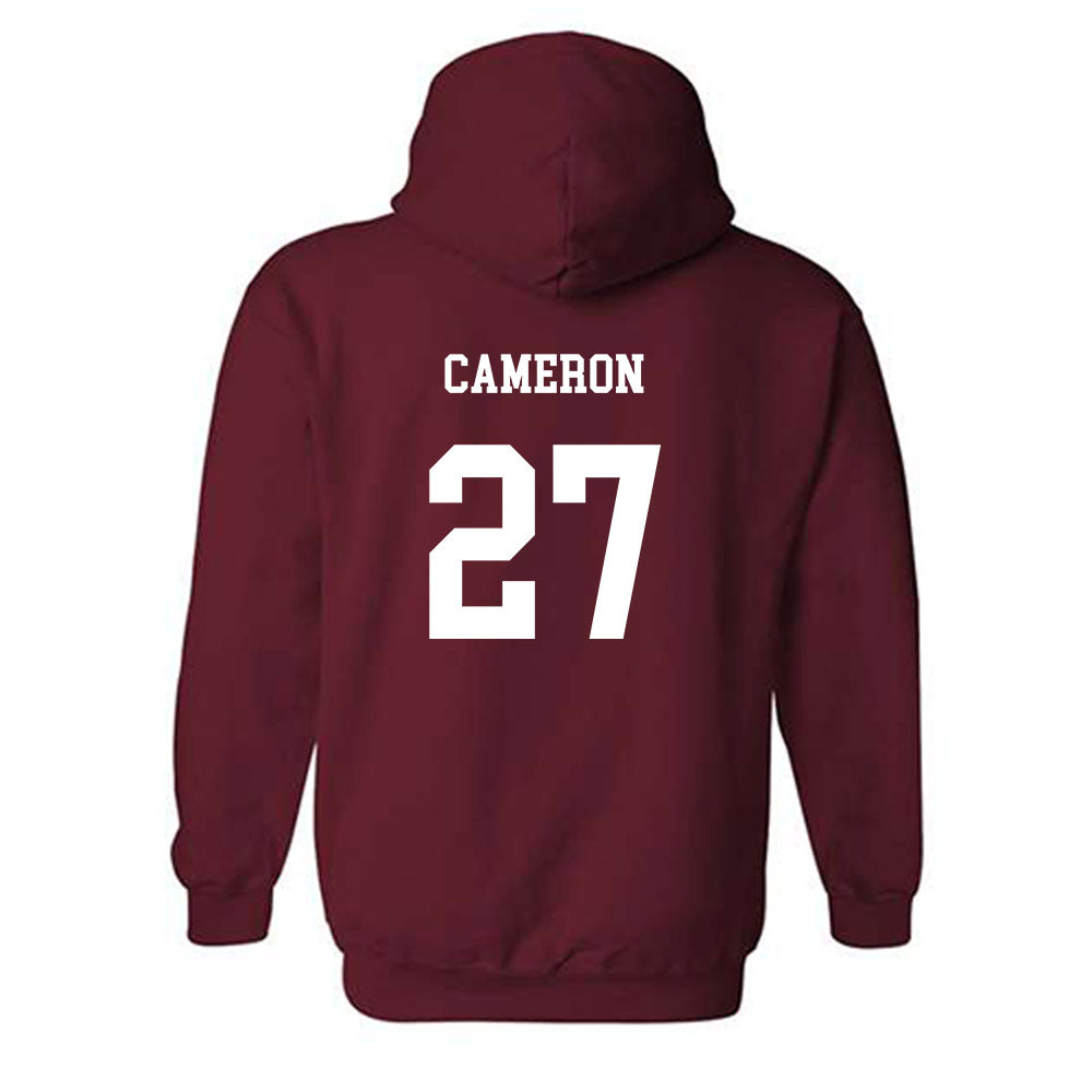 UMass - NCAA Men's Ice Hockey : Michael Cameron - Classic Fashion Shersey Hooded Sweatshirt