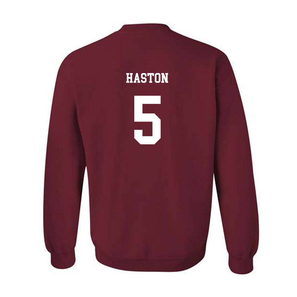 UMass - NCAA Football : Ahmad Haston - Classic Fashion Shersey Crewneck Sweatshirt