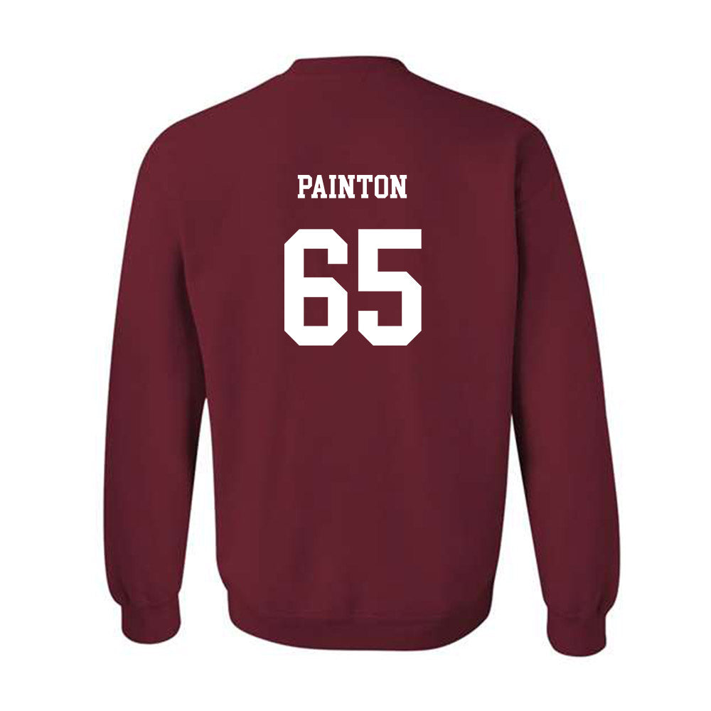 UMass - NCAA Football : Luke Painton - Classic Fashion Shersey Crewneck Sweatshirt