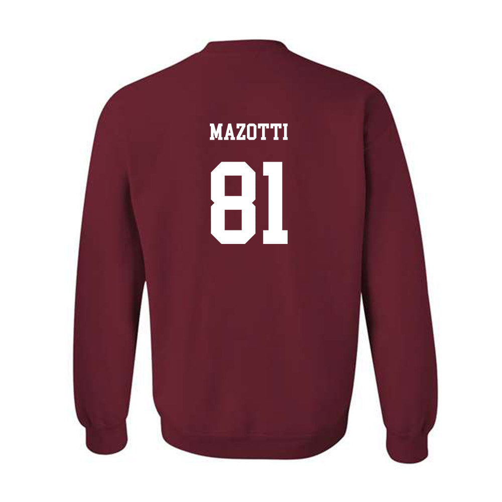 UMass - NCAA Football : Dominick Mazotti - Crewneck Sweatshirt