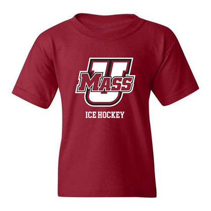 UMass - NCAA Men's Ice Hockey : Francesco Dell'Elce - Classic Fashion Shersey Youth T-Shirt