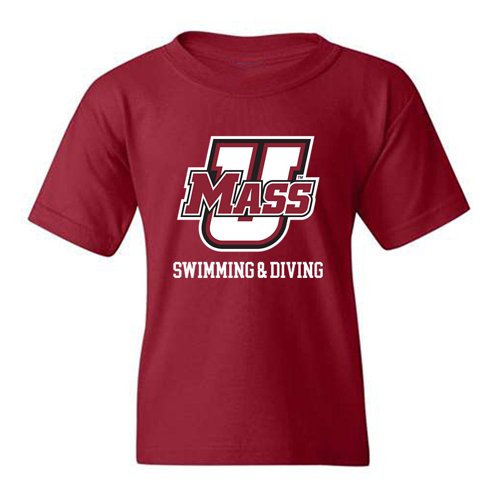 UMass - NCAA Women's Swimming & Diving : Lauren Long - Classic Fashion Shersey Youth T-Shirt-0