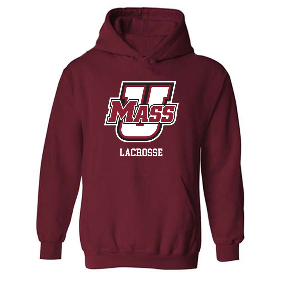 UMass - NCAA Men's Lacrosse : Liam Maher - Classic Fashion Shersey Hooded Sweatshirt