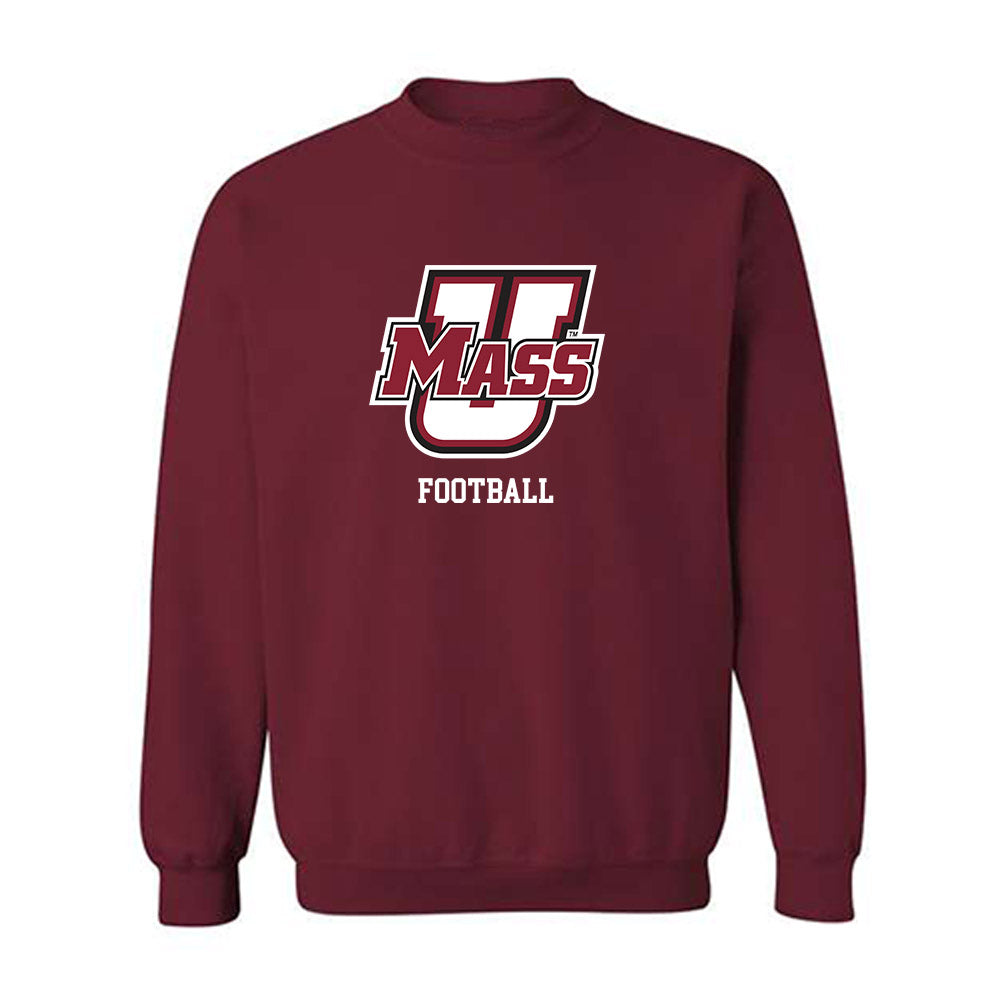 UMass - NCAA Football : Magnus Von Saldern - Classic Fashion Shersey Crewneck Sweatshirt