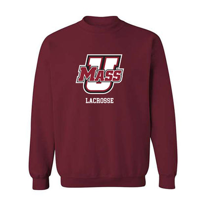 UMass - NCAA Men's Lacrosse : Robbie Travers - Classic Fashion Shersey Crewneck Sweatshirt-0