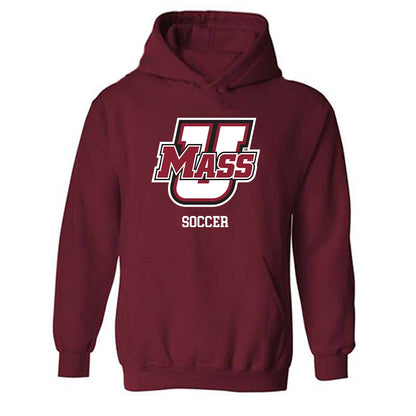 UMass - NCAA Men's Soccer : Braeden Wright - Classic Fashion Shersey Hooded Sweatshirt-0