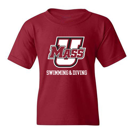 UMass - NCAA Women's Swimming & Diving : Elle Gray - Classic Fashion Shersey Youth T-Shirt-0