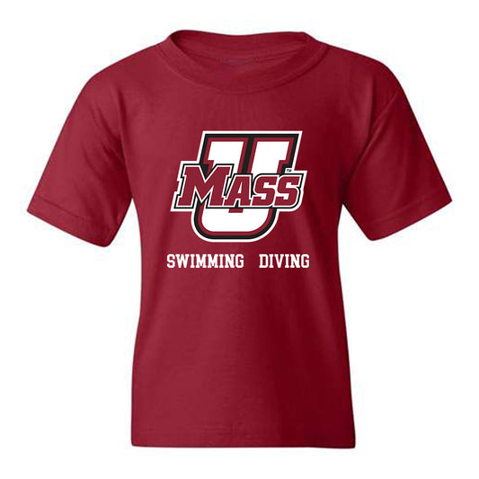 UMass - NCAA Men's Swimming & Diving : Zakariah Teffahi - Classic Fashion Shersey Youth T-Shirt