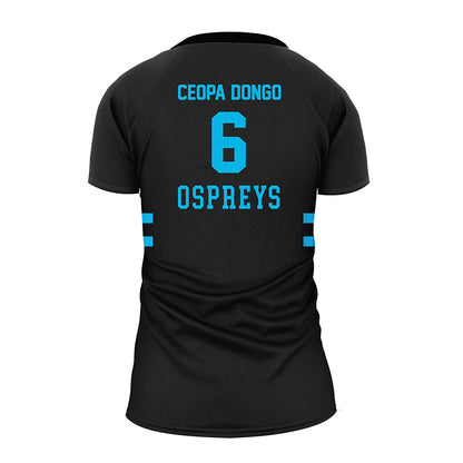 UNF - NCAA Women's Volleyball : Janelly Ceopa Dongo - Black Volleyball Jersey-1