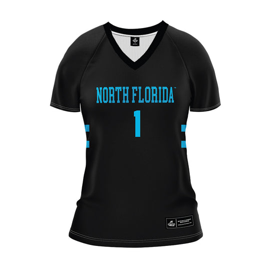 UNF - NCAA Women's Volleyball : Sofia Dawson - Black Volleyball Jersey-0