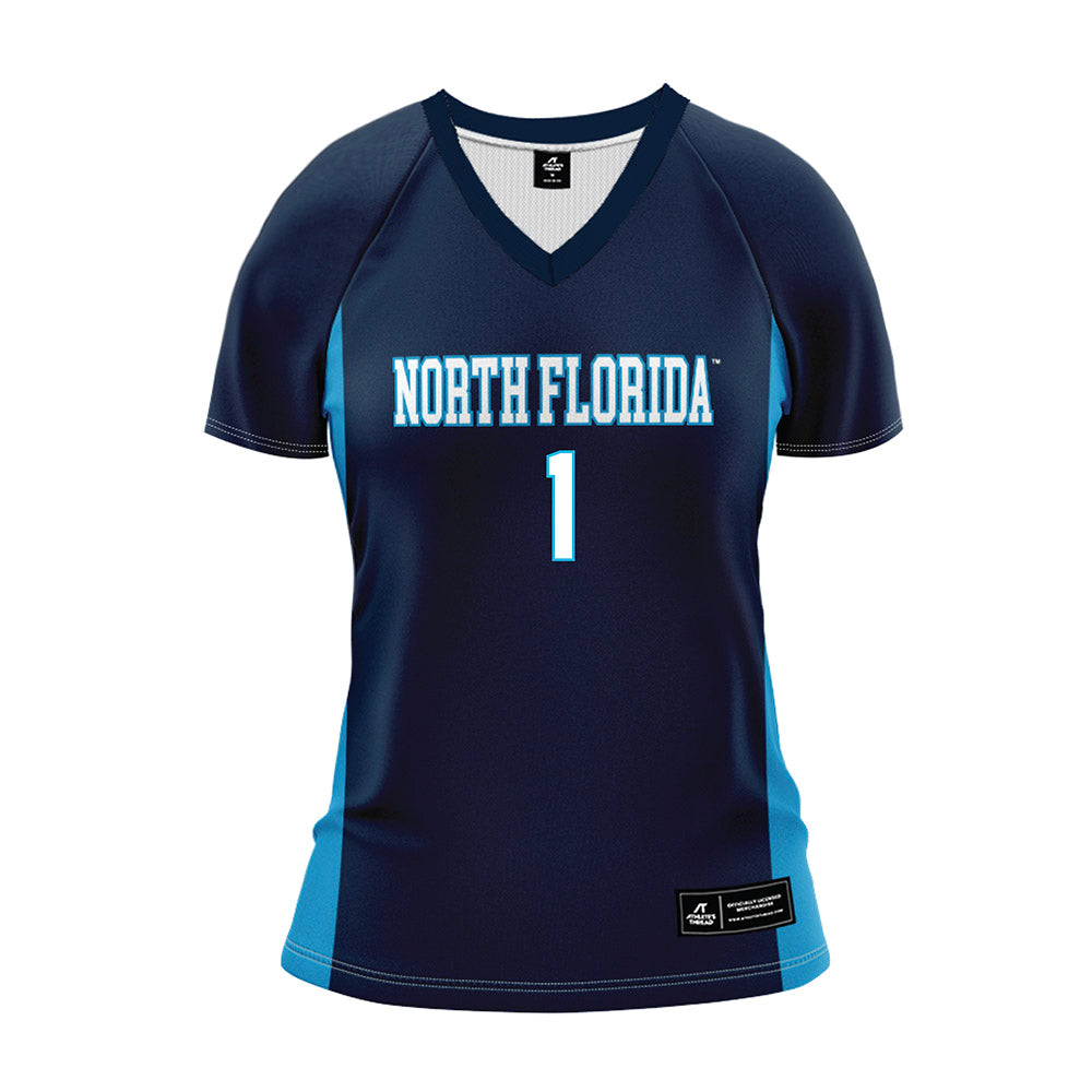 UNF - NCAA Women's Volleyball : Sofia Dawson - Navy Volleyball Jersey-0