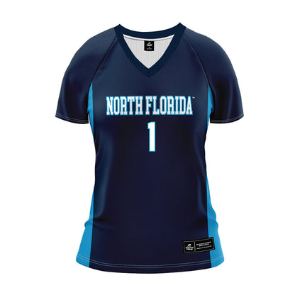 UNF - NCAA Women's Volleyball : Sofia Dawson - Navy Volleyball Jersey-0