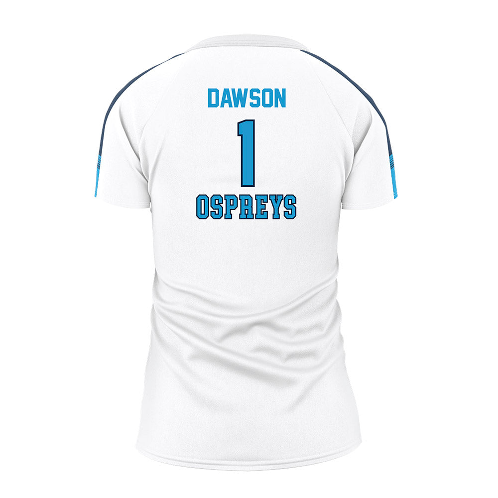 UNF - NCAA Women's Volleyball : Sofia Dawson - White Volleyball Jersey-1