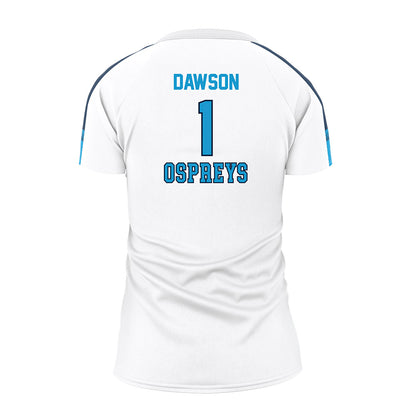 UNF - NCAA Women's Volleyball : Sofia Dawson - White Volleyball Jersey-1