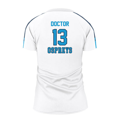 UNF - NCAA Women's Volleyball : Kaili Doctor - White Volleyball Jersey-1