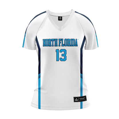UNF - NCAA Women's Volleyball : Kaili Doctor - White Volleyball Jersey-0