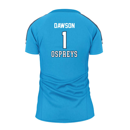 UNF - NCAA Women's Volleyball : Sofia Dawson - Teal Volleyball Jersey-1