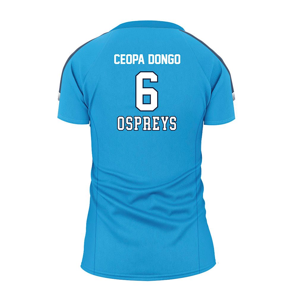 UNF - NCAA Women's Volleyball : Janelly Ceopa Dongo - Teal Volleyball Jersey-1