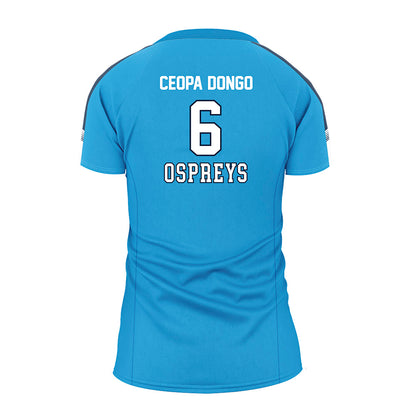 UNF - NCAA Women's Volleyball : Janelly Ceopa Dongo - Teal Volleyball Jersey-1