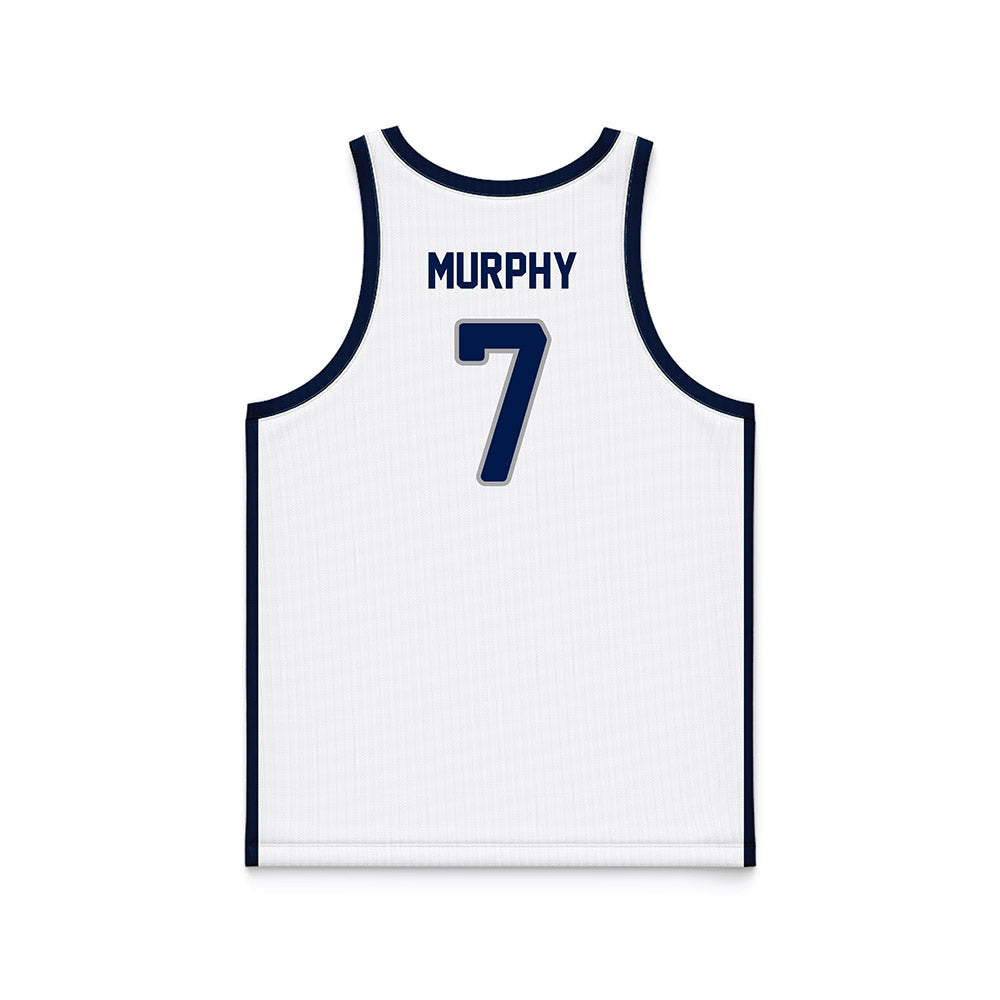 UNF - NCAA Men's Basketball : Liam Murphy - White Basketball Jersey-1