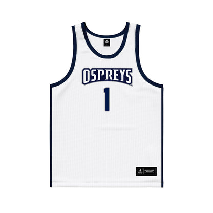 UNF - NCAA Men's Basketball : Taylor Thompson - White Basketball Jersey