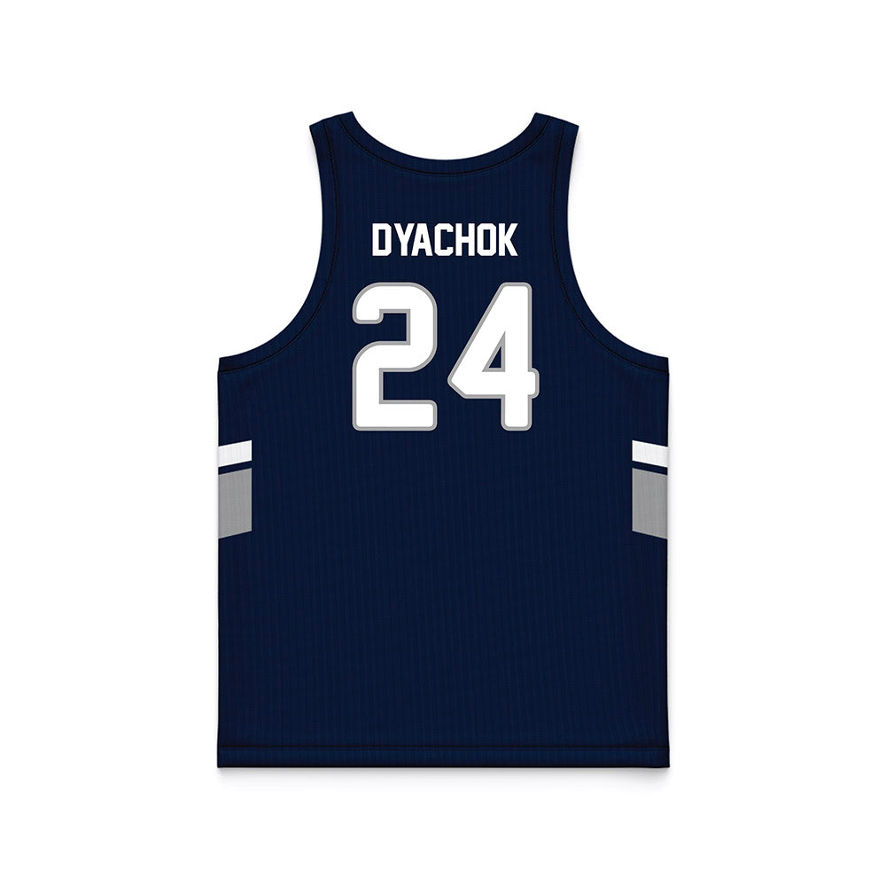UNF - NCAA Men's Basketball : Nestor Dyachok - Midnight Navy Basketball Jersey-1