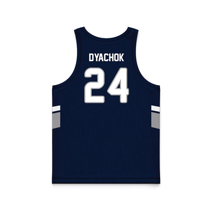 UNF - NCAA Men's Basketball : Nestor Dyachok - Midnight Navy Basketball Jersey-1