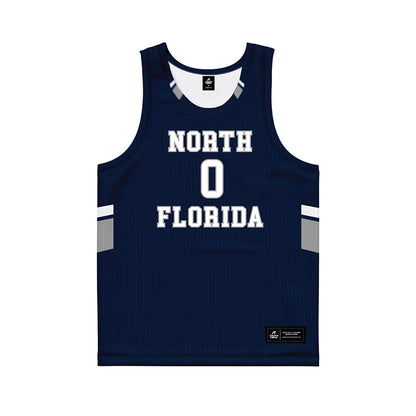 UNF - NCAA Men's Basketball : Mason Watkins - Midnight Navy Basketball Jersey-0