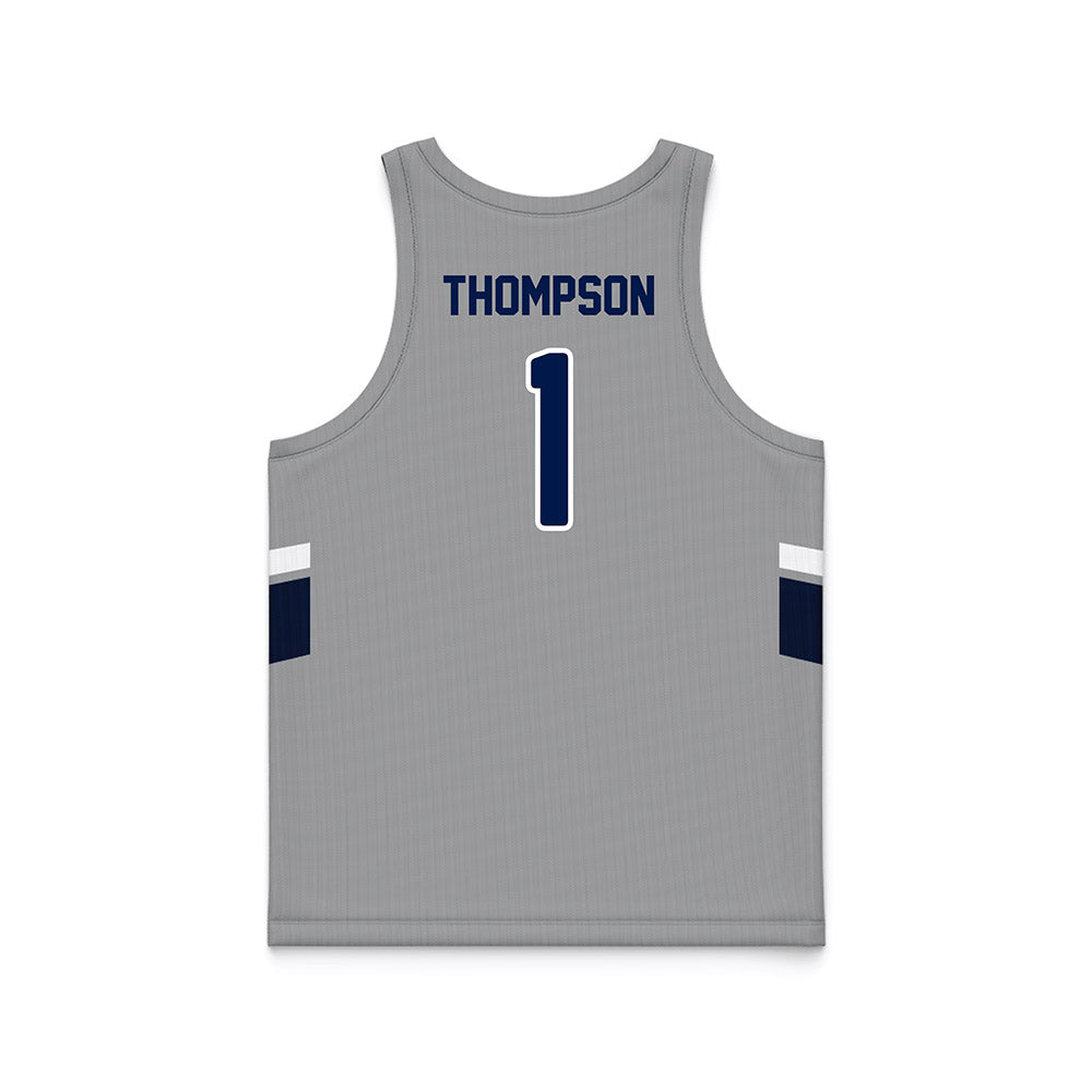 UNF - NCAA Men's Basketball : Taylor Thompson - Grey Basketball Jersey