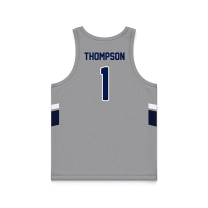 UNF - NCAA Men's Basketball : Taylor Thompson - Grey Basketball Jersey