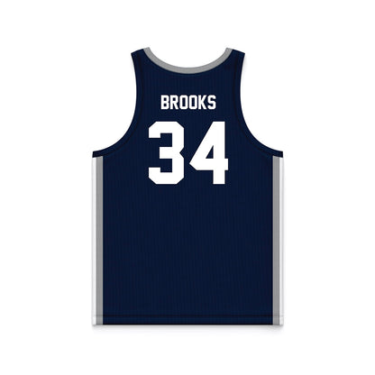UNF - NCAA Women's Basketball : Jordan Brooks - Midnight Navy Basketball Jersey-1