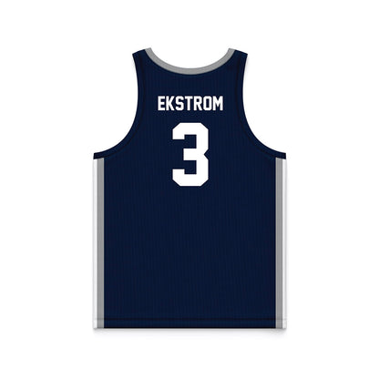UNF - NCAA Women's Basketball : Anja Ekstrom - Midnight Navy Basketball Jersey