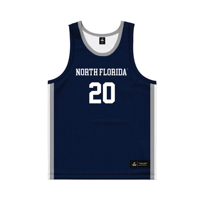 UNF - NCAA Women's Basketball : Georgi Buzzetti - Midnight Navy Basketball Jersey-0